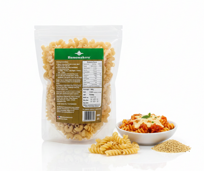 Pasta | Macaroni Jowar Millet Pasta – Gluten Free, Low Fat, No Added Preservative, No Sugar &amp; No Added Colour, MSG Free – Homemakerz – 250gm