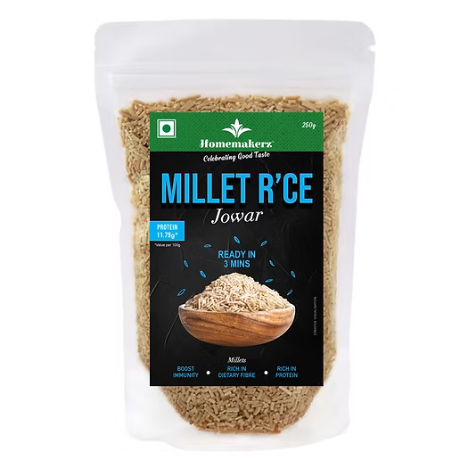 Millet Rice | Jowar - 11.79g Protein - Boost Immunity, High In Protein And Fibre - Homemaker - 250gm