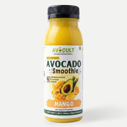 Juice | Avocado Mango Smoothie - Summer Drink – Vegan - 100% Fruit Juice-No Added Preservatives, Flavour &amp; Sugar – Avocult – 200