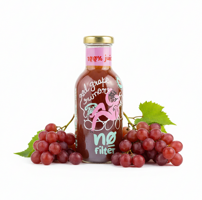 Juice | Red Grape Rumors -100% Juice- No Added Sugar, No Water, No Preservatives &amp; No Concentrate -No Filter - 355ml