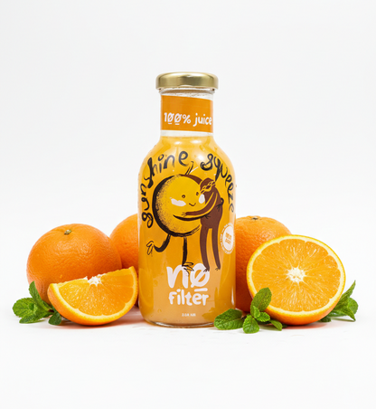 Juice | Sunshine Squeeze -100% Orange Juice- No Added Sugar, No Water, No Preservatives &amp; No Concentrate -No Filter - 355ml