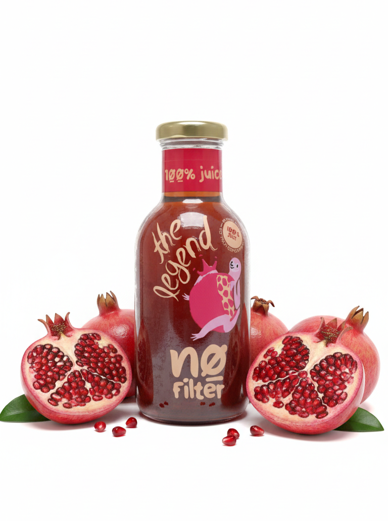 Juice |The Legend -100% Pomegranate Juice- No Added Sugar, No Water, No Preservatives &amp; No Concentrate -No Filter - 355ml