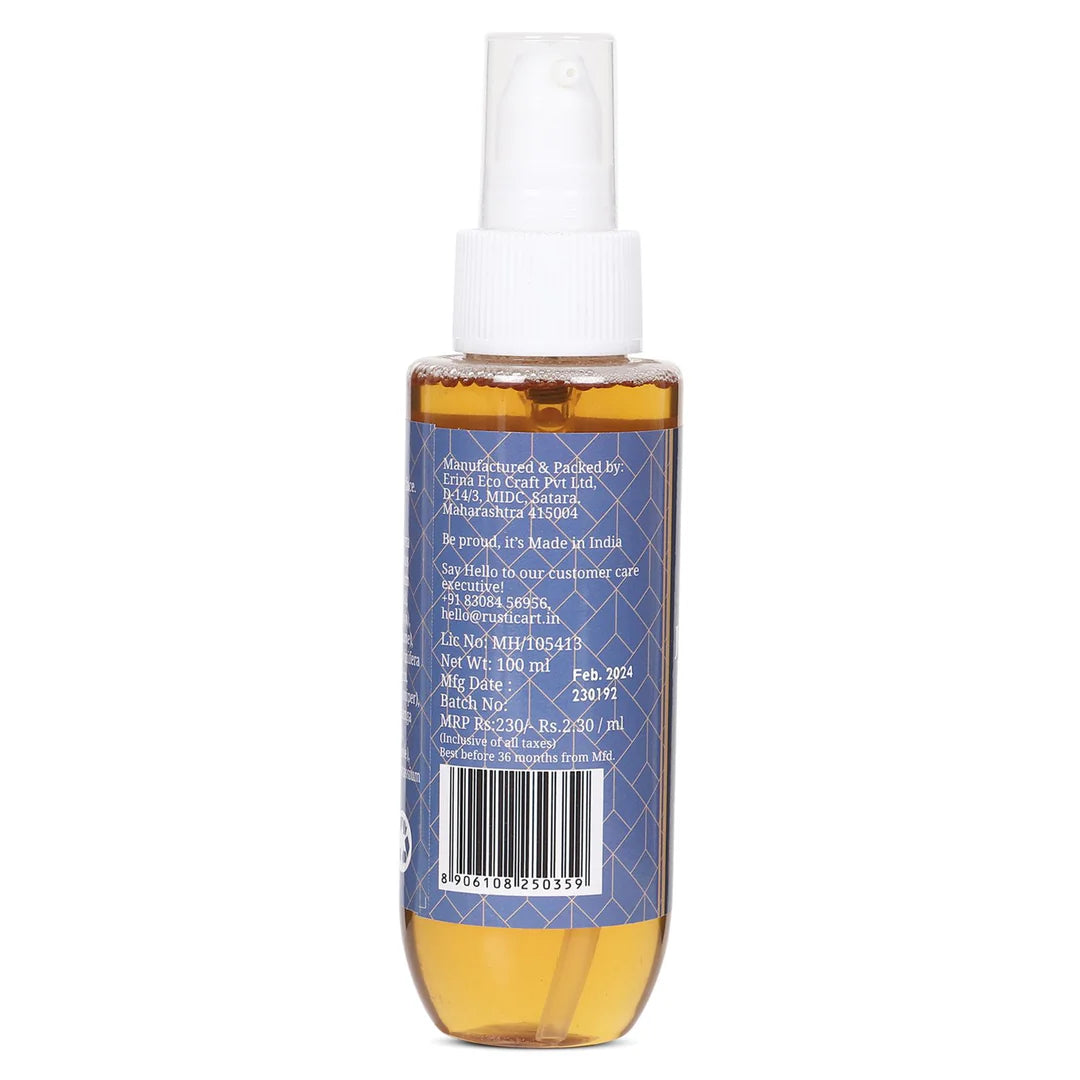Face Wash | Juniper Berry (Concentrate) - Certified Organic Ingredients - For Dry Skin - Vegan, Sulphate free &amp;amp; No Added Preservatives - Rustic Art - 100ml