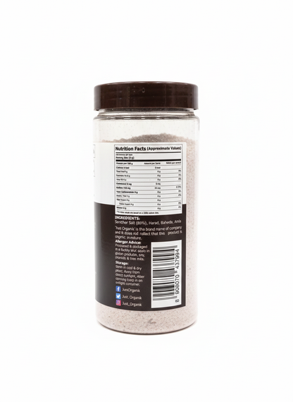 Salt | Black Salt – Just Organik – 400gm