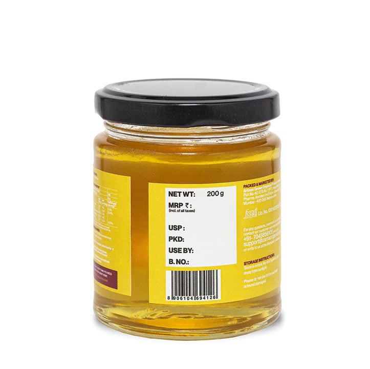 Kashmiri Acacia Honey - Zama Organics - 200gm