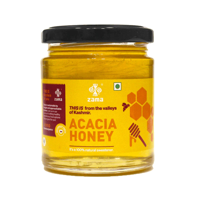 Kashmiri Acacia Honey - Zama Organics - 200gm