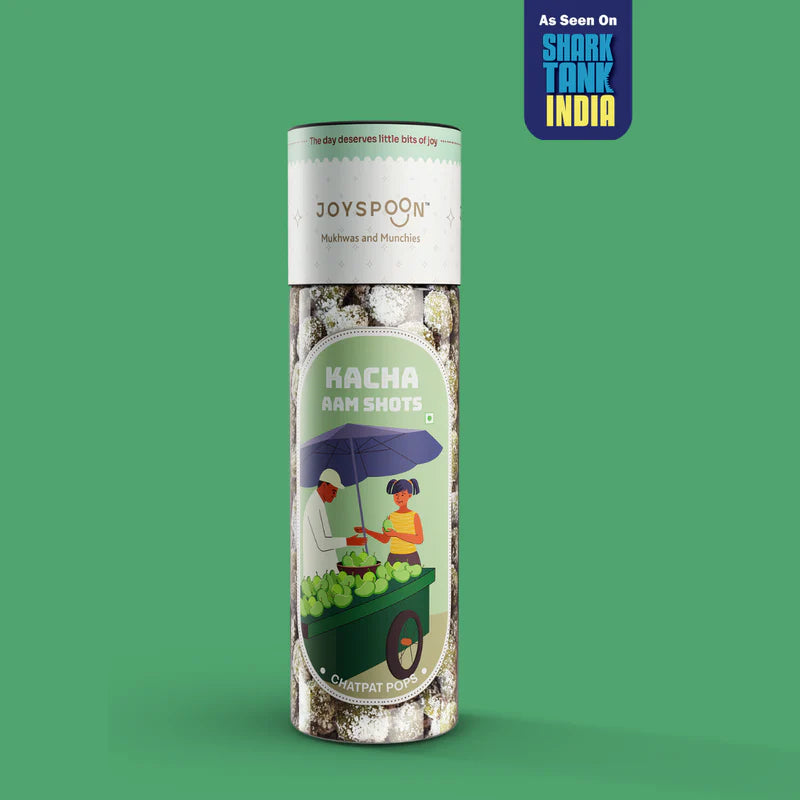 Mouth Freshener |Kacha Aam Shots Mukhwas - Made With Premium And All Natural Ingredients - No Supari, No Preservatives &amp;amp; No Artificial Flavour – Joyspoon – 100gm