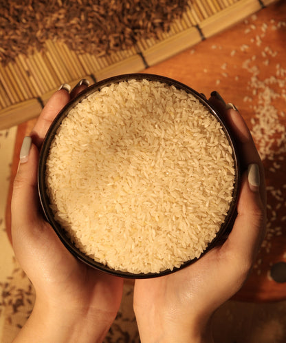 Rice | Kala Namak Rice – Made In Tarai – Aromatic – Natural Salty Taste – Diabetic Friendly, High In Protein, Antioxidants &amp; Sugar Free – Tarai Organic Farms – 1000gm