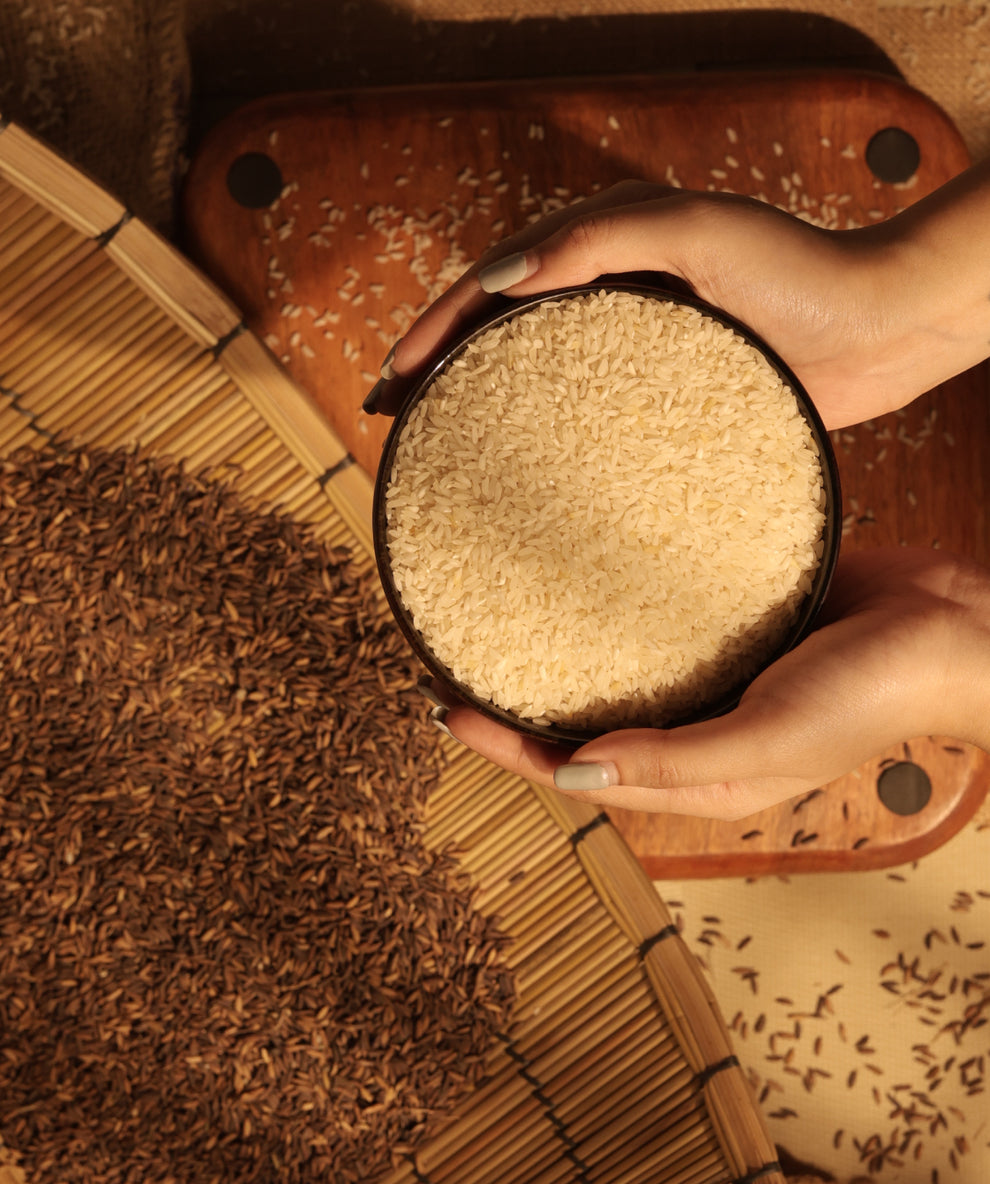 Rice | Kala Namak Rice – Made In Tarai – Aromatic – Natural Salty Taste – Diabetic Friendly, High In Protein, Antioxidants &amp; Sugar Free – Tarai Organic Farms – 1000gm