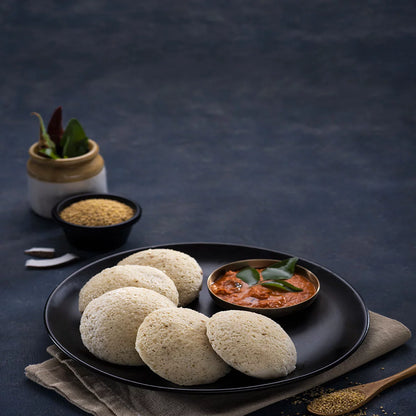 Kanjeevaram Idli Mix –  55% Millet &amp;amp; Dal - Natural - Indian - Rich Source Of Protein, Dietary Fibre, Rich Source of Calcium, Potassium, Iron, Zero Trans Fat, Cholesterol Free, Low Glycaemic Index &amp;amp; Keto Friendly - TruMillets – 250gm