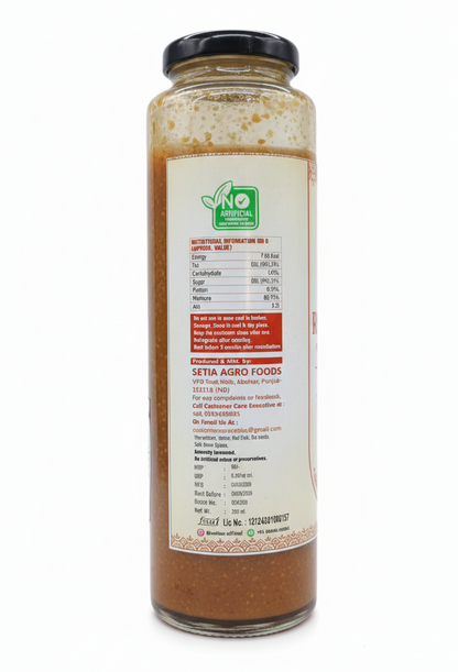 Kanji| Red Chili Kanji - Probiotic -Naturally Fermented - No Artificial Flavours , No  Preservatives &amp; No Sweeteners -Kanjiwala- 350ml