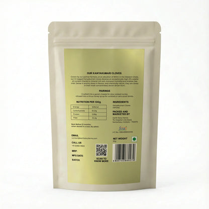 Spices | Kanyakumari Clove Whole -Mountain of Kanyakumari (Tamilnadu) -Preservative-Free - Earth Story Farms- 50gm