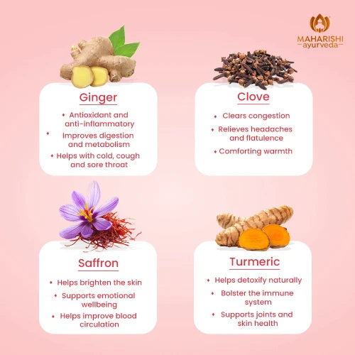 Tea | Kapha Energise Tea - Certified Organic Ayurvedic Infusion - No Added Flavours - Maharishi Ayurveda - 20 Tea Bags