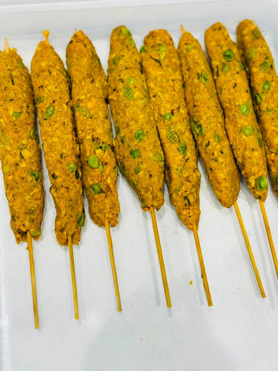 Kathal Matar Ki Seekh - Fresh - Vegan &amp;amp; Gluten Free - Made with Organic Ingredients - 250gm