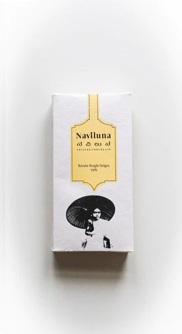 Dark Chocolate Bar | Kerala 72% - Vegan - Naviluna - 60gm