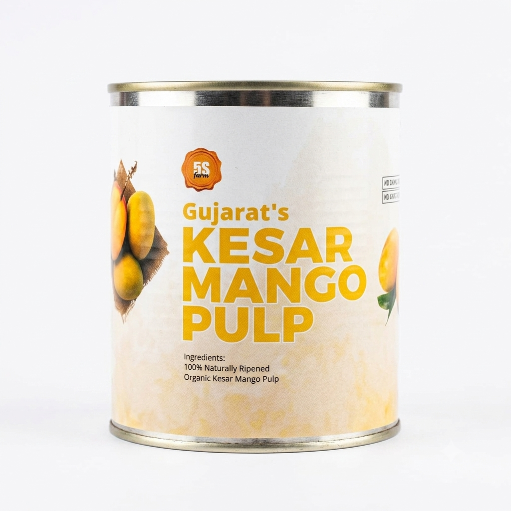 Kesar Mango Pulp- Gujarat&