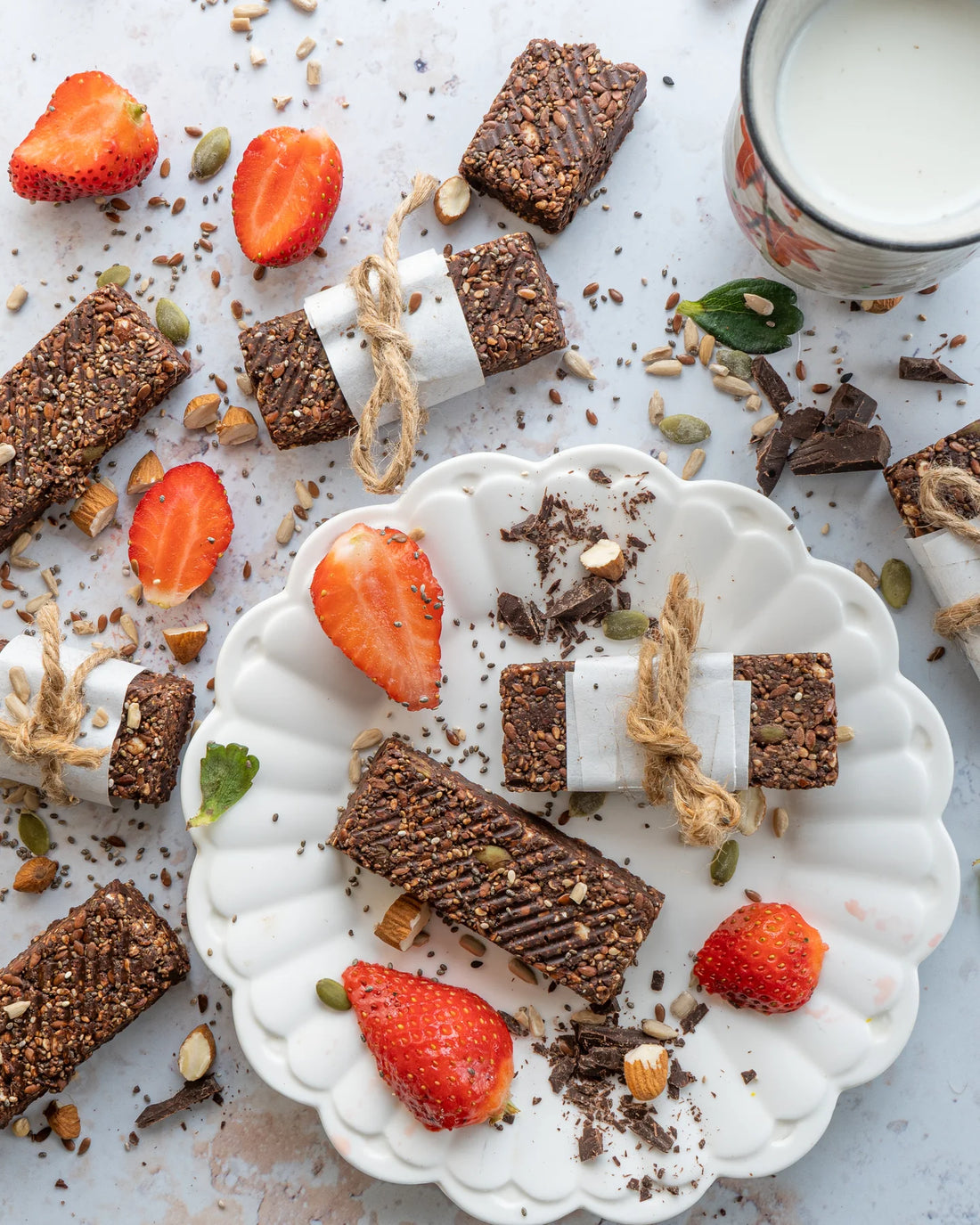 Almond Bar | Keto - Seedy Almond Bar - High In Protein, No Added Preservatives, Additives & No Added Artificial Colors Or Flavours - Bites Of Bliss – 190gm