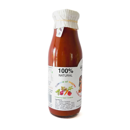 Ketchup| Little Legends Kids Ketchup-Delicious sauce packed with Tomatoes and Veggies- No Refined sugar or Preservatives- Orchard Lane - 350gm