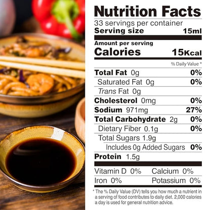 Soy Sauce | Naturally Brewed - Kikkoman - 1000ml