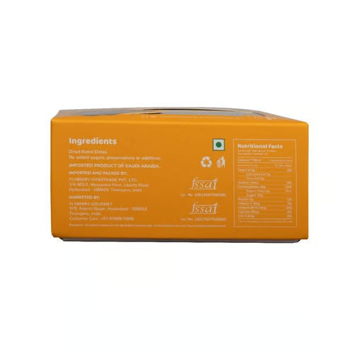 Dates | Knockout (Kalmi Dates) – 100% Natural – No Added Sugars, No Preservatives &amp; No Additives – Flyberry – 200gm