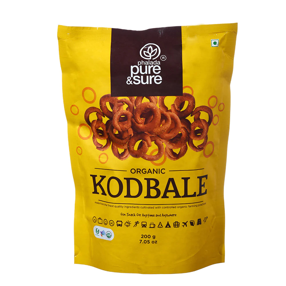 Kodbale - Organic - Indian - Trans Fat Free &amp;amp; Cholesterol Free - Pure And Sure - 200gm