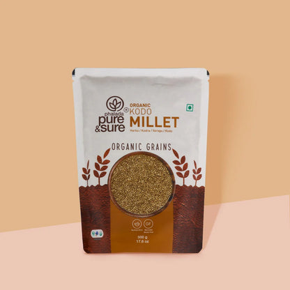 Kodo Millet | High Fibre &amp;amp; Rich In Niacin - Pure and Sure - 500gm
