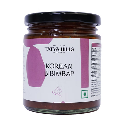Sauce | Korean Bibimbap Sauce – No Added Preservatives &amp; Additives Free, No Taste Enhancers – Tatva Hills – 180gm