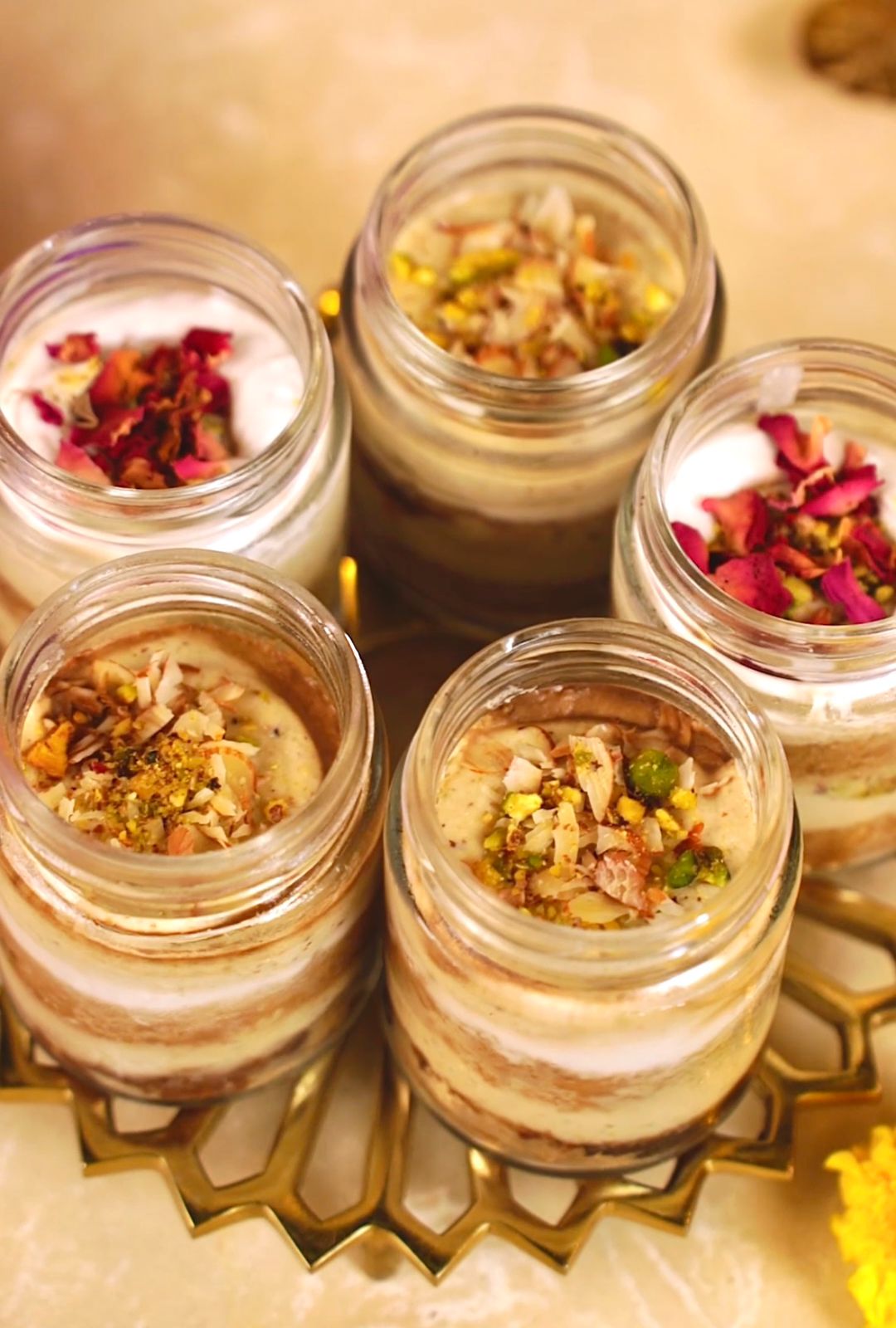 Kulfi Tiramisu | (Fusion Indian Dessert) - Vegan, Gluten Free &amp; Refined Sugar Free - Nature&