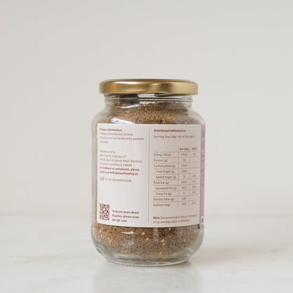 Panjiri | Kuttu Panjiri Granola (Buckwheat Flour Roasted With Jaggery, Fox Nuts And Dried Ginger) - Made In Desi Ghee - Natural - Gluten Free - Amrit Bhawan - 240gmf