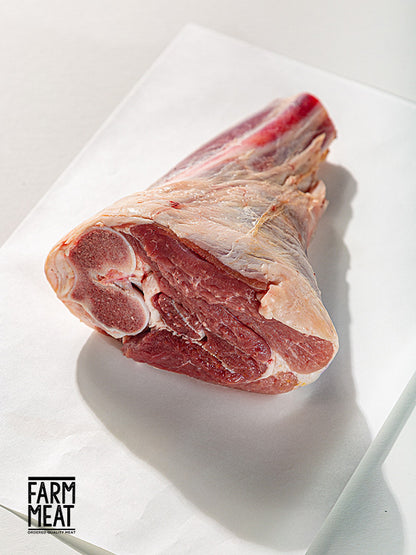 Lamb Shank Whole -Alwar Rajasthan-Pasture Raised &amp; Grass Fed - Antibiotics And Hormone Free – Nature’s Soul – 450gm