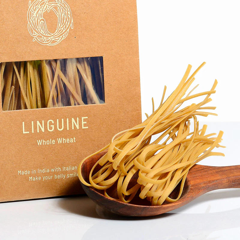 Pasta | Linguine Pasta - Whole Wheat - Gastronomica - 250gm