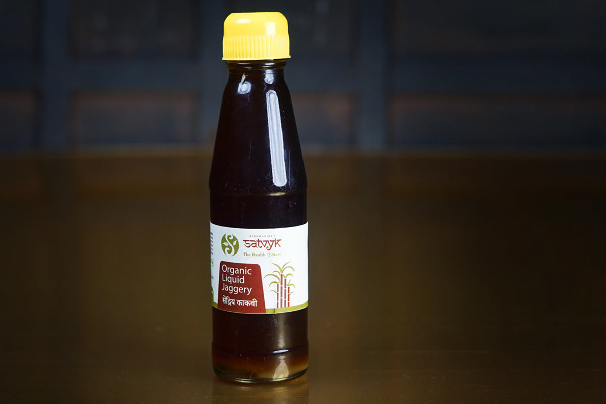 Jaggery | Liquid Jaggery (Kakvi) - Organic - Satvyk - 200ml