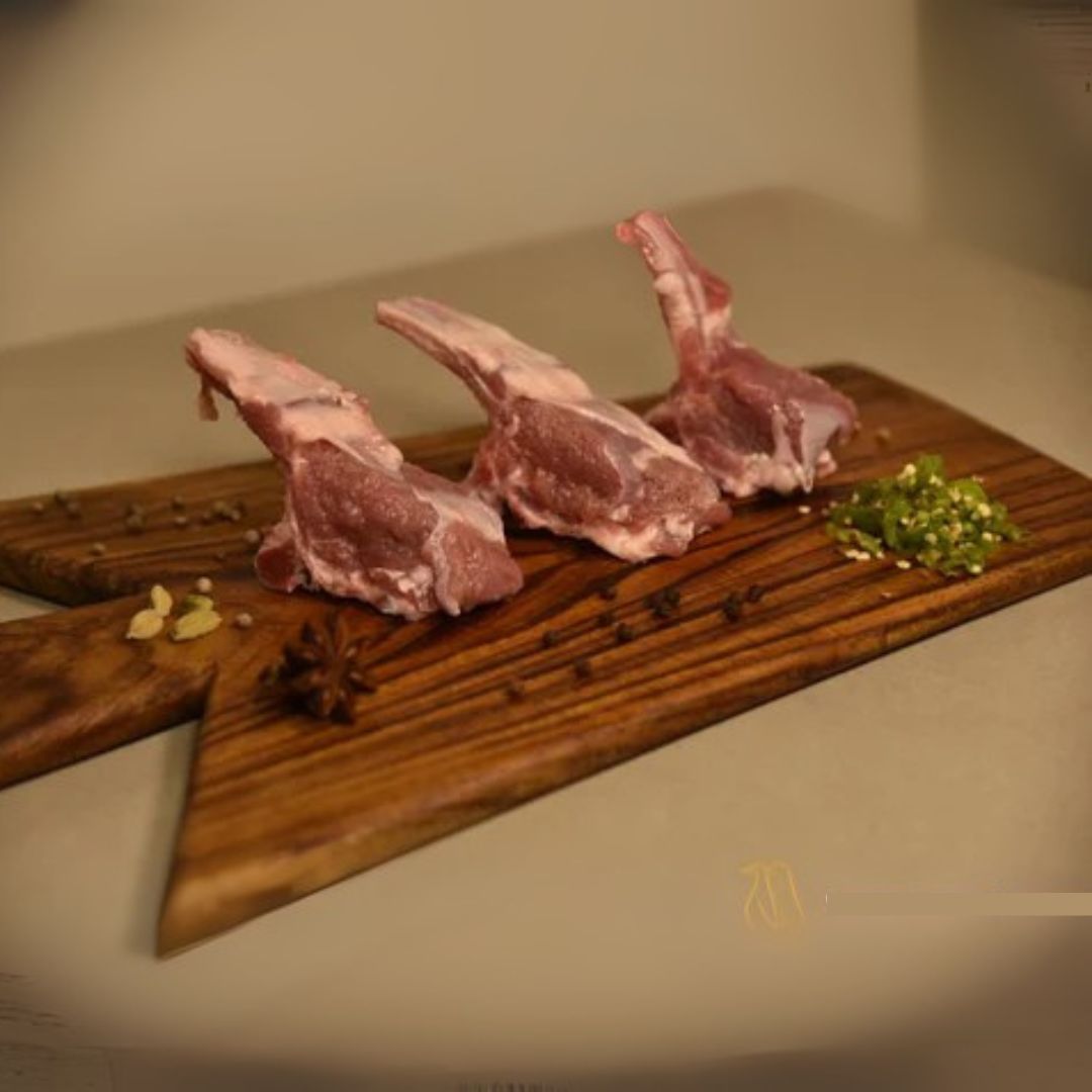 Lamb Chops – Fresh – Alwar, Rajasthan – Halal Certified – Organically Raised - Pasture Raised &amp; Grass Fed – Antibiotics And Hormone Free