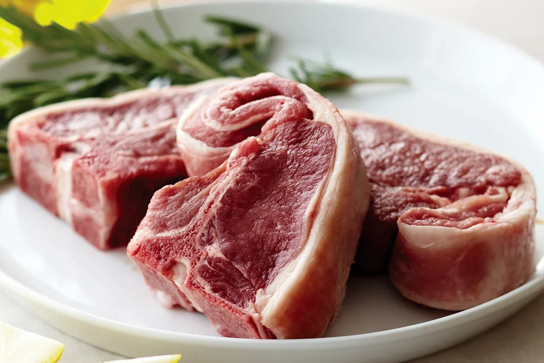 Lamb Loin - Frozen - Alwar, Rajasthan - Organically Raised -  Pasture Raised &amp; Grass Fed - Antibiotics And Hormone Free - 450gm