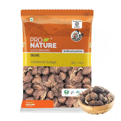 Cardamom Large - Pro Nature - 30gm