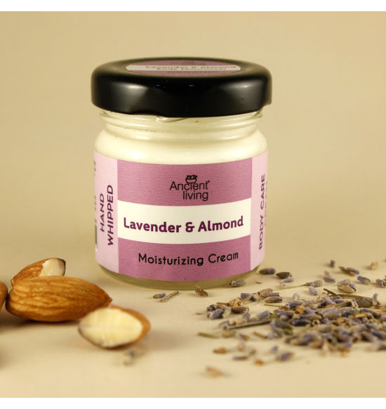 Moisturizing Cream | Lavender &amp; Almond Moisturizing Cream - Vegan – Ancient Living – 30gm