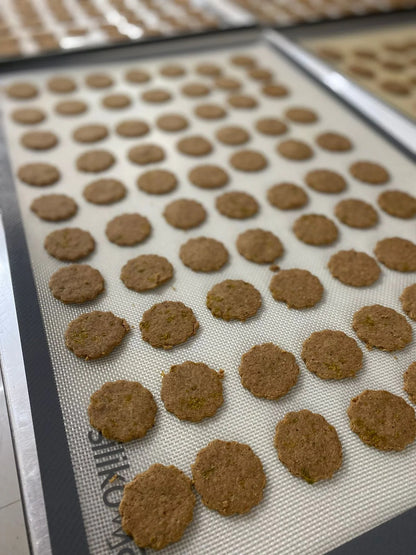 Cookies | Lavender Lemon Butter Cookies (Made With Millets) - Almond - Jowar - Lavander - Lemon - Organic - Vegan, Gluten Free, Refined Sugar Free, No Preservatives &amp;amp; Pcos Friendly - The Cinnamon Kitchen - 220gm