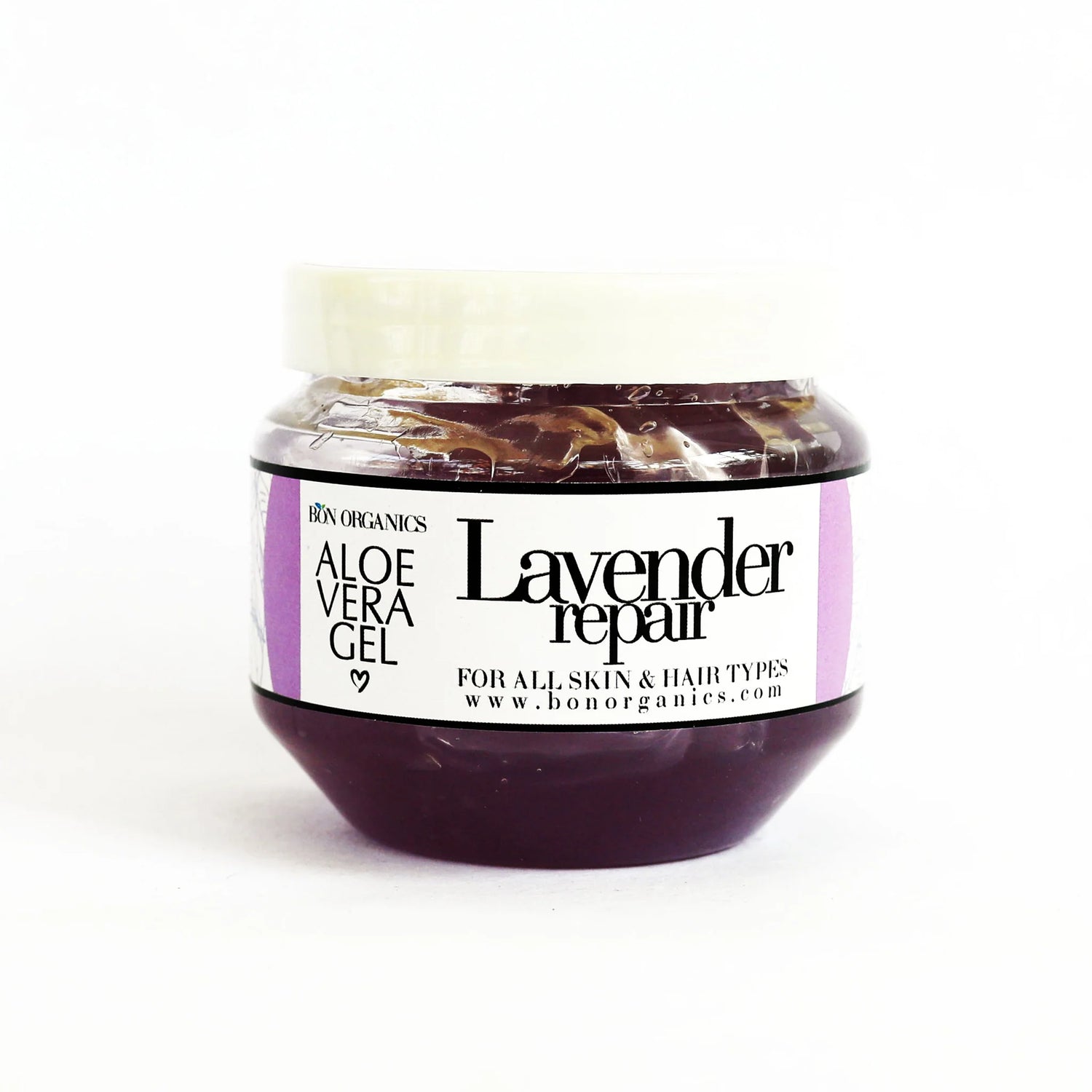 Aloe Vera Gel | Lavender Repair - For All Skin &amp;amp; Hair Types - Bon Organics - 200gm