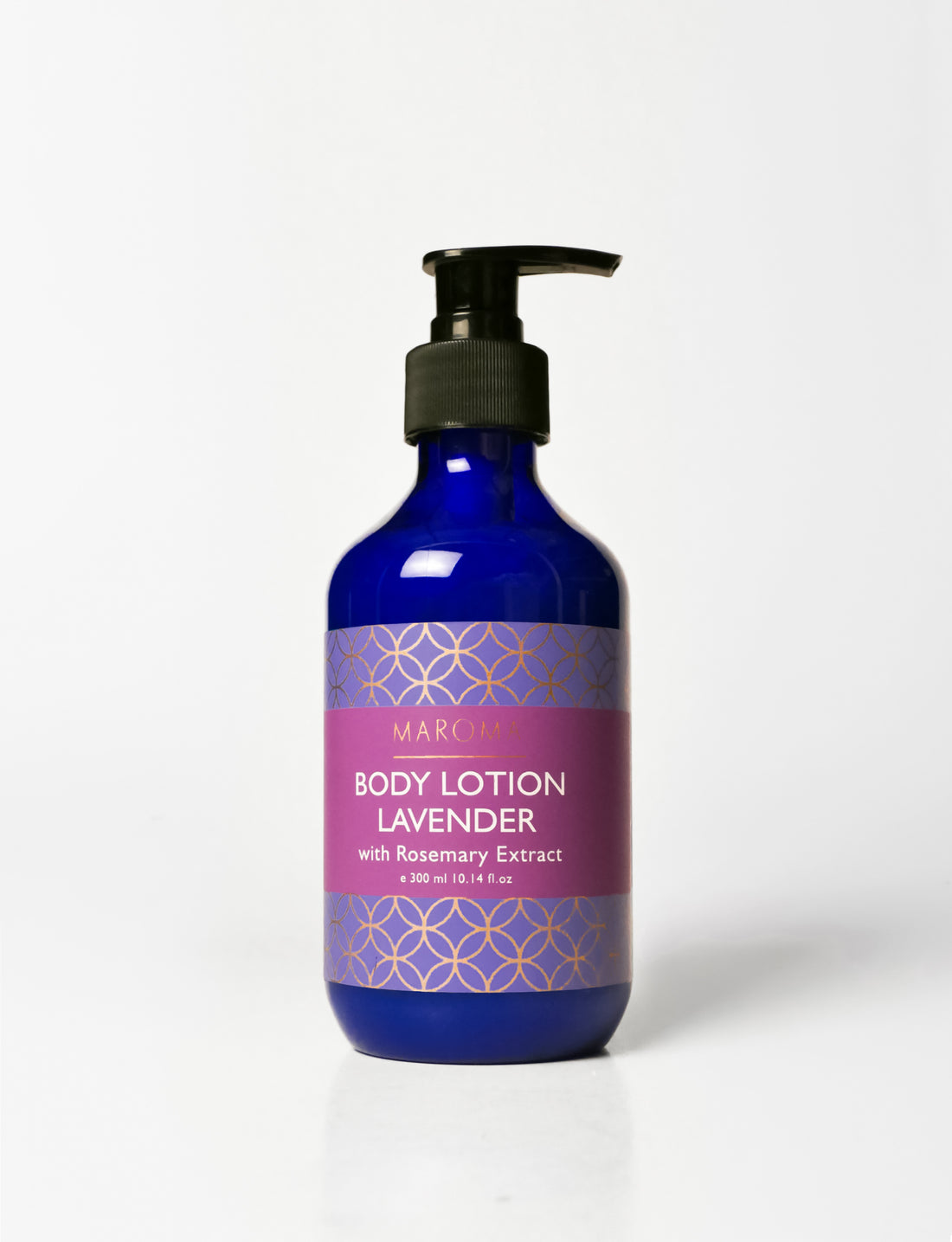 Body Lotion | Lavender Body Lotion (With Rosemary Extract)- Vegan, Cruelty Free, Palm Oil Free, No Parabens &amp; No Synthetic Fragrances - Maroma - 300ml