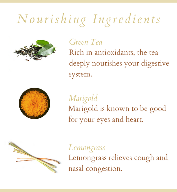 Tea | Lemon Grass &amp; Marigold Tea – The Earth Reserve – 50gm