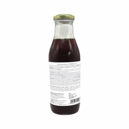 Syrup | Lemon Ice Tea Syrup (Made With Natural And Ethical Ingredients) - Natural - Sulphur Free, Cane Free, No Colors, No Preservatives &amp; No Artificial Flavour - So Good - 500ml
