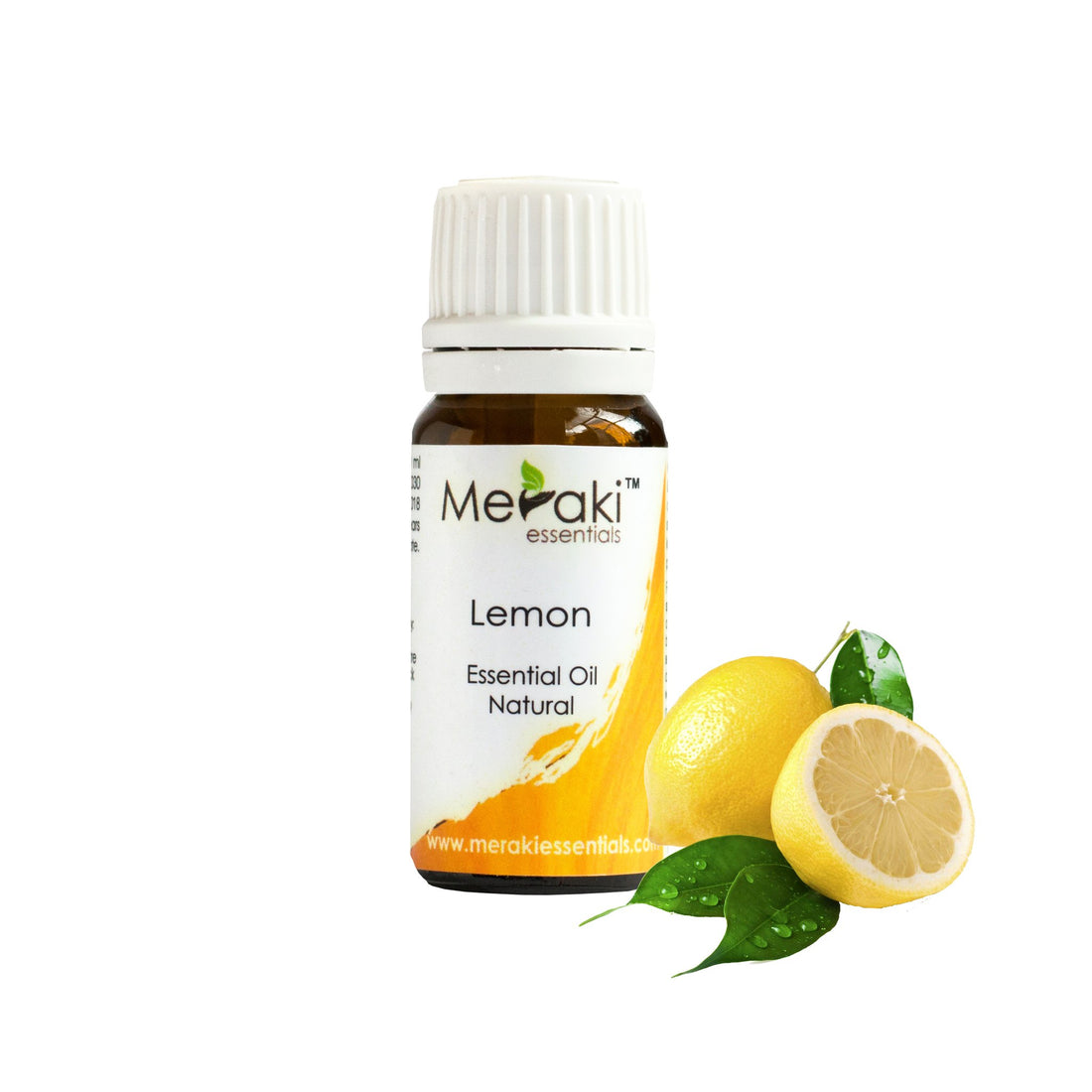 Lemon Essential Oil (Cirtius Limonum) - Natural - Indian - Meraki Essentials - 10ml