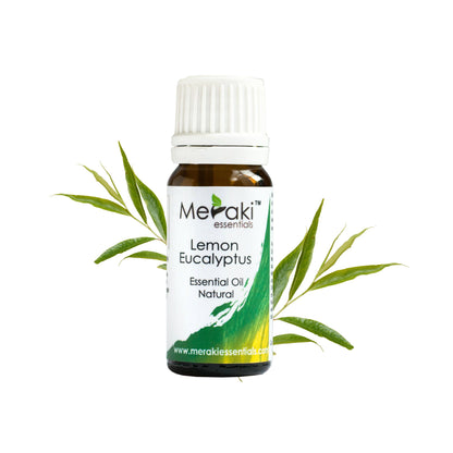 Lemon Eucalyptus Natural Essential Oil - Natural - Indian - Meraki Essentials - 10ml