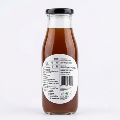 Squash | Lemon Squash - Organic - Chemical Free, No Added Sweeteners, Preservatives, Synthetic Colours &amp; Essence - My Organic Earth - 350ml