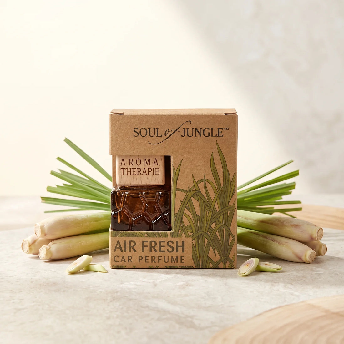 Perfumes | Car Perfume (Lemongrass) -  Long Lasting Freshness -Soul Of Jungle-10ml
