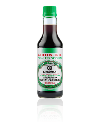 Soy Sauce | Traditionally Brewed - Less Sodium Soy Sauce – No Added Preservatives - Kikkoman – 296ml