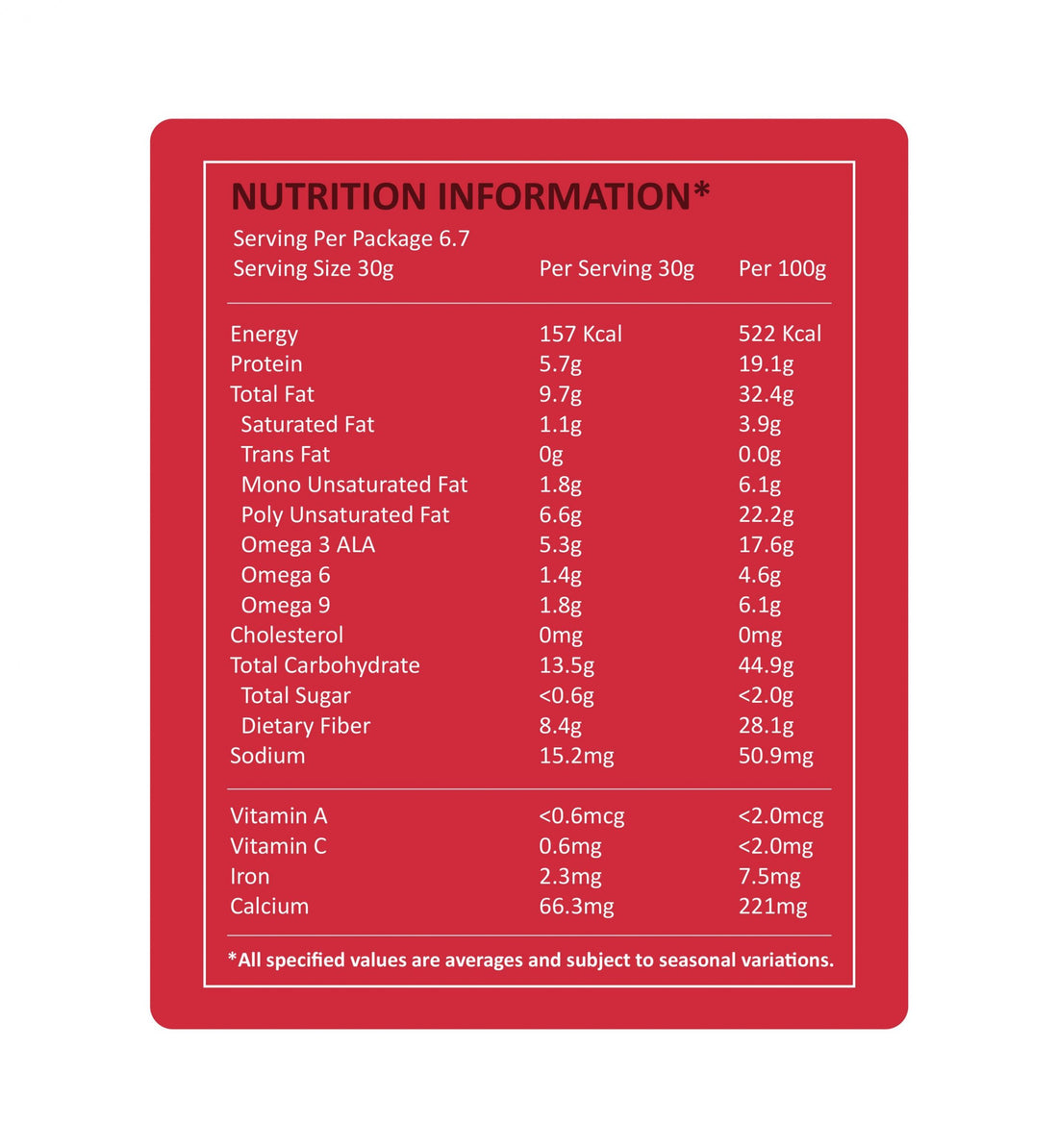 Linseed Meal (Flaxseed Powder) - Vegan, Gluten Free, Rich Source Of Protein, Omega – 3 Ala, Iron, Dietary Fibre &amp; Calcium - Nourish You - 200gm