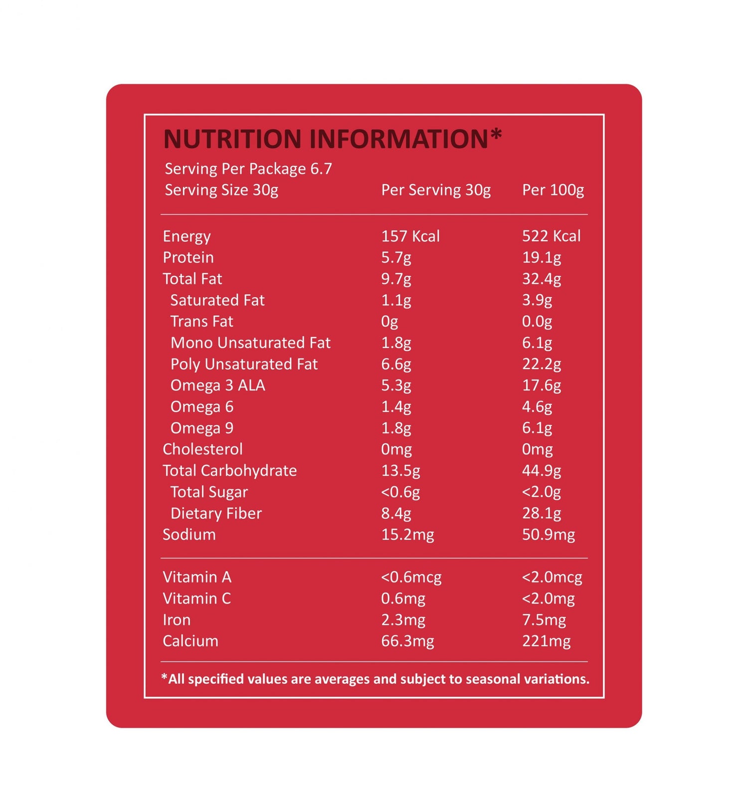 Linseed Meal (Flaxseed Powder) - Vegan, Gluten Free, Rich Source Of Protein, Omega – 3 Ala, Iron, Dietary Fibre &amp; Calcium - Nourish You - 200gm