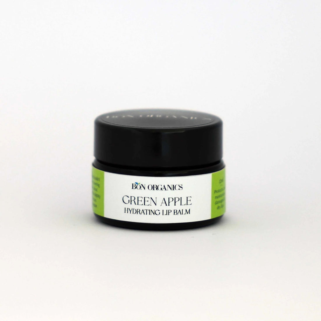 Lip Balm | Green Apple (Hydrating) - Vegan, No Artificial Colors & Fragrances - Bon Organics - 12gm