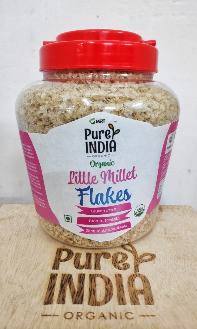 Little Millet Flakes – Gluten Free &amp;amp; Rich In Protein - MRT Organics – 400gm